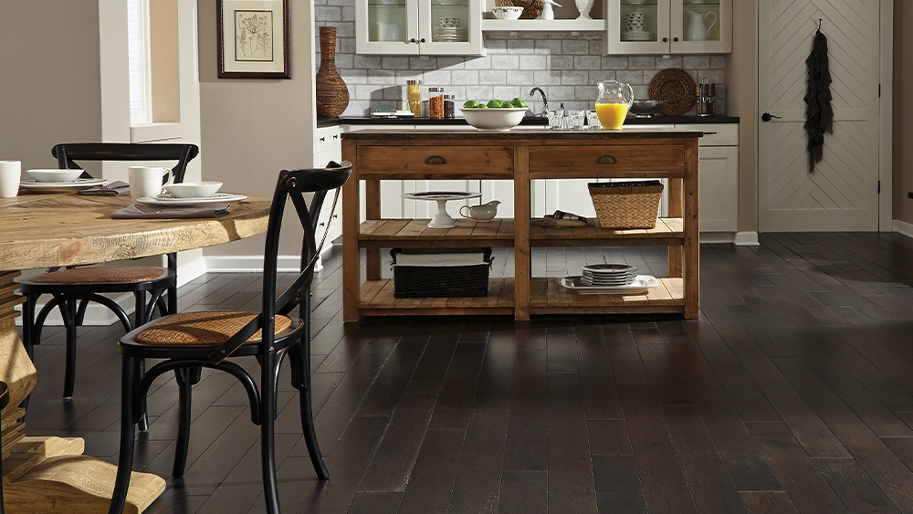 Kitchen view of Oak-Midnight Hardwood by Armstrong